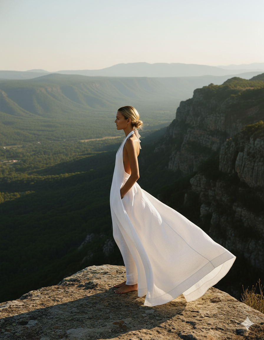 Mountain scene ad